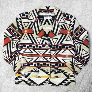 Vintage Southwestern Aztec Jacket Coat